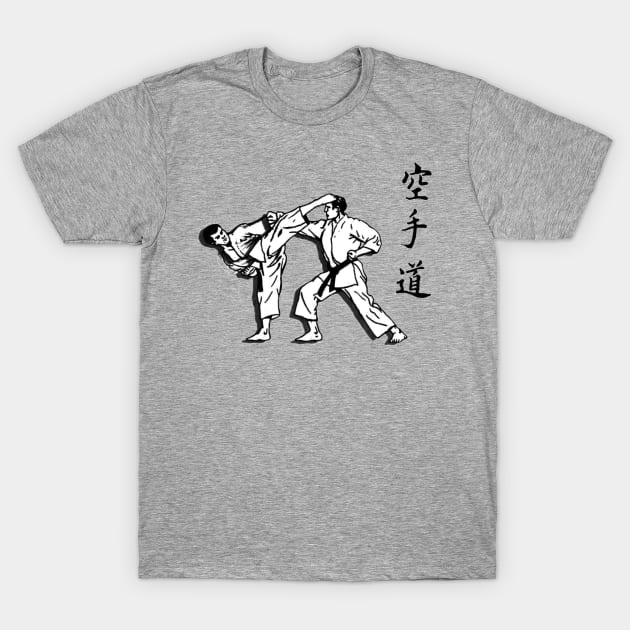 Karate Sparring T-Shirt by taichi37